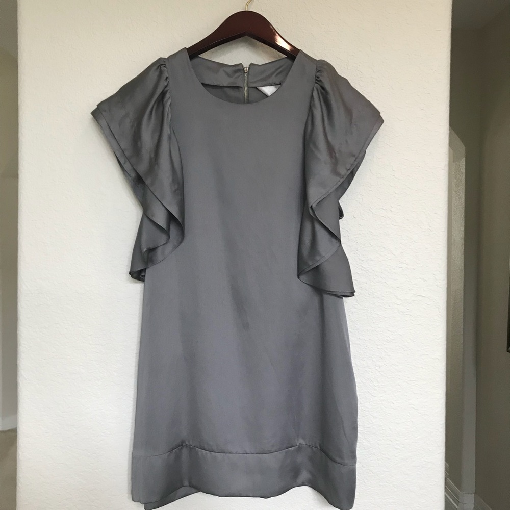 Silk over sized top